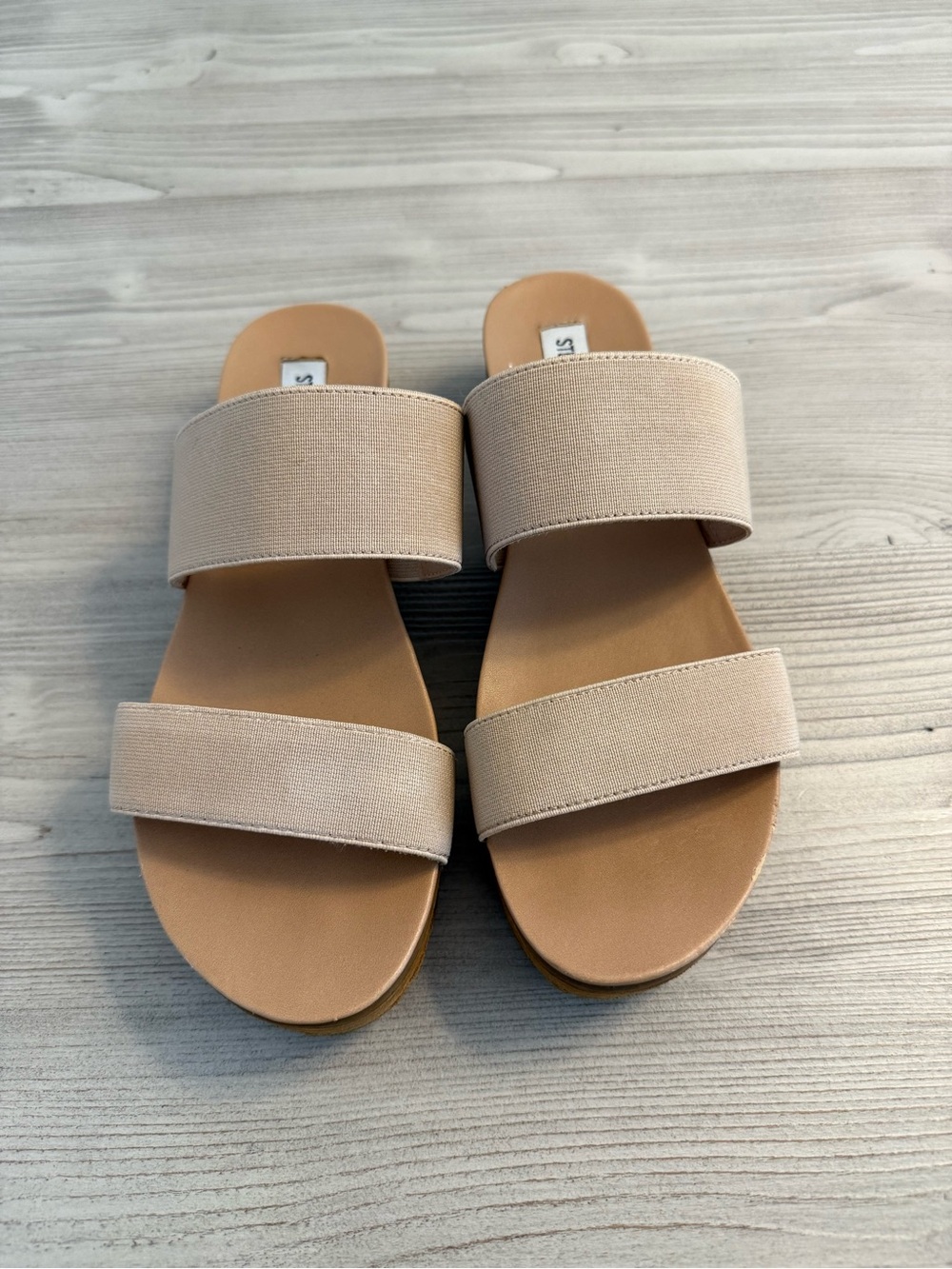 Steve Madden Double-Strap Slide Sandals